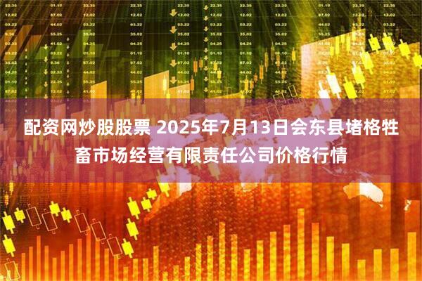 配资网炒股股票 2025年7月13日会东县堵格牲畜市场经营有限责任公司价格行情